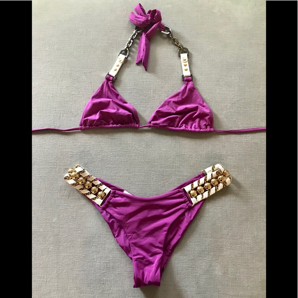 Purple Beach Bunny bikini from bronze collection